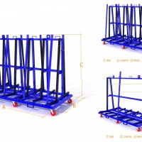 移動式玻璃運輸架、玻璃架子、A型架
